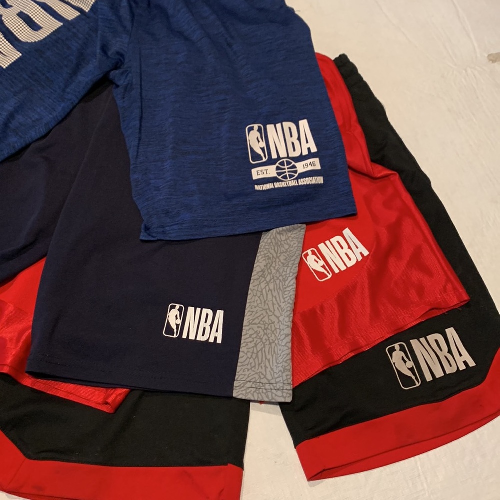Bundle of 4 NBA Shorts for Boys